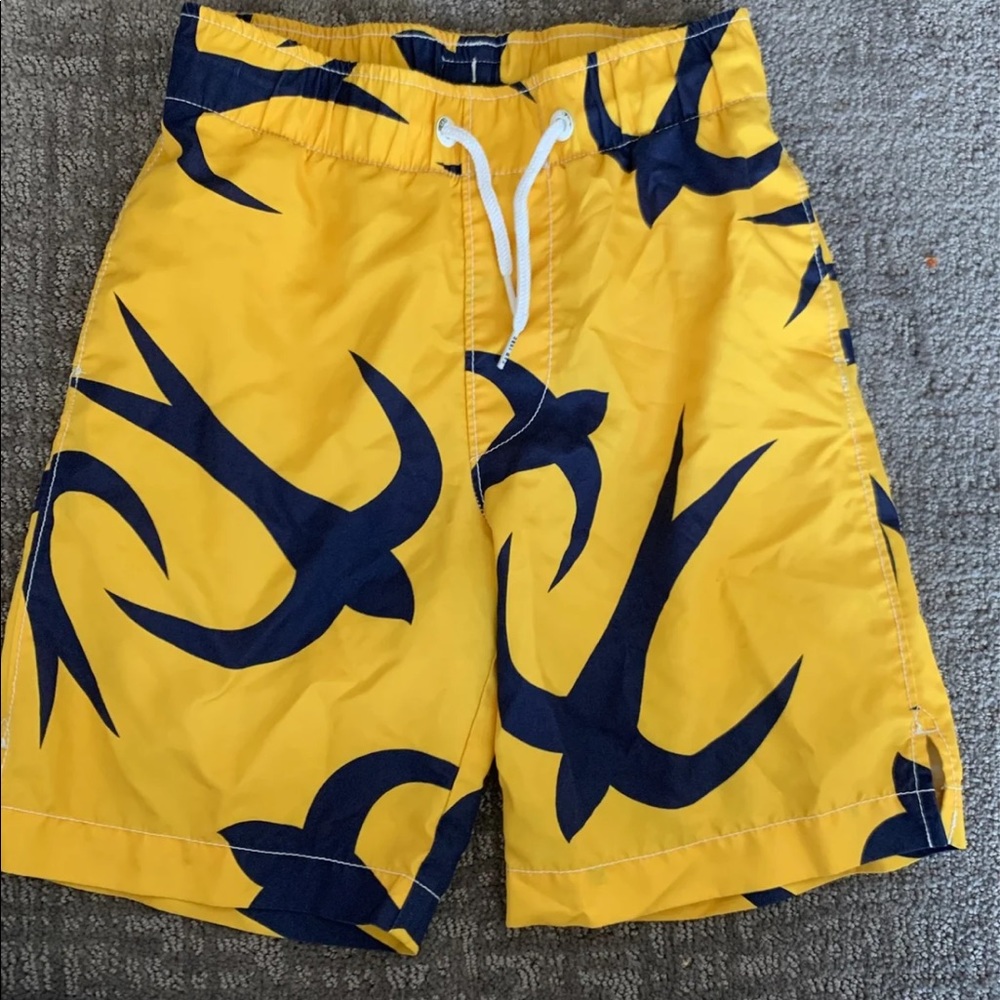 Yellow Gap swim Trunks small 6-7